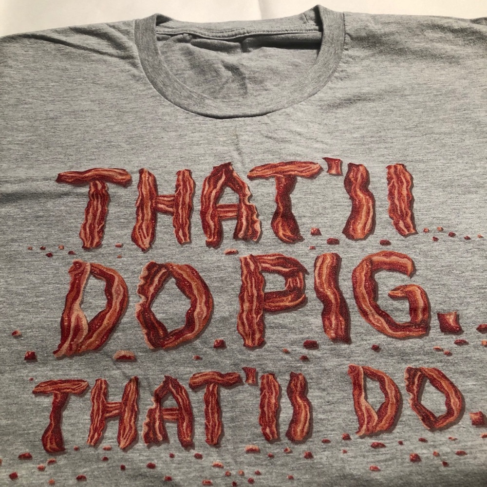 T-Shirt Bacon 🥓🕸🐽